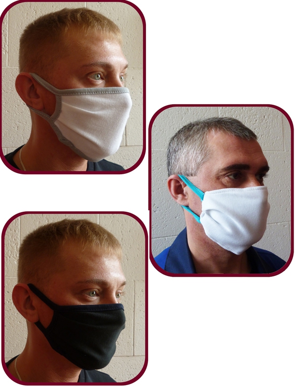 маски защитные многоразовые из трикотажа 100% хлопок