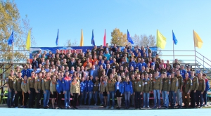В Алтайском крае прошли Фестиваль и спартакиада студенческих отрядов Сибирского Федерального округа, выступивших в одежде нашего производства
