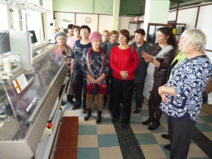 Алтайский трикотаж провел экскурсию для пенсионеров